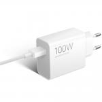 Incarcator retea Xiaomi MY-19-ER, 100W, 6.1A, 1xUSB-A, Fast Charging, Cablu USB-A la USB-C inclus, Alb 4 - lerato.ro