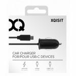 Incarcator auto XQISIT, 2.4A, Cablu USB-C de 1m incorporat, Negru 3 - lerato.ro