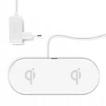 Incarcator Wireless 2 in 1 Xqisit Charging Pad, 32W, 1x USB-C, Alb 2 - lerato.ro