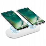 Incarcator Wireless 2 in 1 Xqisit Charging Pad, 32W, 1x USB-C, Alb 4 - lerato.ro