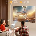 Videoproiector Yaber L2s LCD, 1080p, 700 lm, Difuzoare JBL integrate, WiFi, Bluetooth 5.0, Alb 11 - lerato.ro