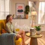 Videoproiector Yaber T2 Plus LCD, 1080p, 450 lm, Difuzoare JBL integrate, WiFi, Bluetooth 5.0, Bej 18 - lerato.ro