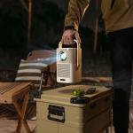 Videoproiector Yaber T2 Plus LCD, 1080p, 450 lm, Difuzoare JBL integrate, WiFi, Bluetooth 5.0, Bej 23 - lerato.ro