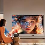 Videoproiector Yaber U12 LCD, 1080p, 700 lm, Difuzoare integrate, WiFi, Bluetooth 5.0, Negru 14 - lerato.ro