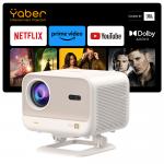Vdeoproiector Yaber L2 Plus, Full HD, 1080p, 700 ANSI, Boxe integrate, Unghi reglabil, Wi-Fi, Bej 10 - lerato.ro