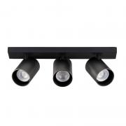 Corp de iluminat Yeelight Spotlight YLDDL-0083, 60W, 1050lm, 2700-6500K, Wi-Fi, 15000h, 3 becuri, Negru