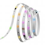Banda LED Meross Yeelight Strip Basic, Lungime 12m, Bluetooth, RGBIC, Alb 4 - lerato.ro
