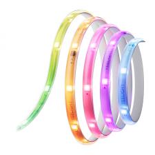 Banda LED YEELIGHT D1, Lungime 20m, 48W, 480 becuri LED, Iluminare RGBIC, Compatibila cu Apple Home, Google Home, Amazon Alexa și Samsung SmartThings, Wi-Fi, Alb