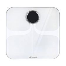 Cantar inteligent cu 13 functii de masurare corporala Yunmai Premium M1301, de la 3 la 180 kg, pana la 16 utilizatori, Bluetooth 4.0, Aplicatie dedicata, Alb