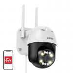 Camera de supraveghere ZOSI C296 , Exterior, 3K, microSD 32 GB, Aplicatie dedicata, WiFi, Alb 3 - lerato.ro