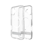 Carcasa ZAGG Crystal Palace Snap Kickstand cu MagSafe compatibila cu iPhone 16 Plus, Transparent 4 - lerato.ro