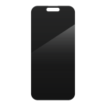 Folie sticla securizata ZAGG Invisibleshield Glass Elite Privacy compatibila cu iPhone 16 / 15, Negru 2 - lerato.ro