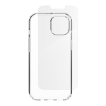 Set protectie ZAGG IF Defense Bundle, Carcasa si folie protectie, compatibil cu iPhone 16e / 15 / 14 / 13, Transparent 2 - lerato.ro