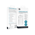 Set protectie ZAGG IF Defense Bundle, Carcasa si folie protectie, compatibil cu iPhone 16e / 15 / 14 / 13, Transparent 3 - lerato.ro