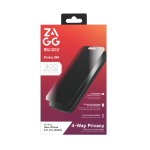 Folie sticla securizata ZAGG Invisibleshield Glass Elite Privacy 360 compatibila cu iPhone 16 Pro, Negru 3 - lerato.ro