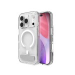 Carcasa ZAGG Crystal Palace Snap cu MagSafe si Kickstand compatibila cu iPhone 17 Pro, Transparent 2 - lerato.ro