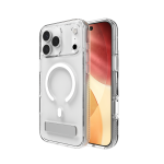 Carcasa ZAGG Crystal Palace Snap cu MagSafe si Kickstand compatibila cu iPhone 17 Pro Max, Transparent 2 - lerato.ro