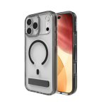 Carcasa ZAGG Santa Cruz Snap cu MagSafe si Kickstand compatibila cu iPhone 17 Pro Max, Transparent 2 - lerato.ro