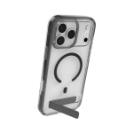Carcasa ZAGG Santa Cruz Snap cu MagSafe si Kickstand compatibila cu iPhone 17 Pro Max, Transparent 4 - lerato.ro