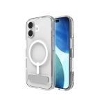 Carcasa ZAGG Crystal Palace Snap KickStand cu MagSafe compatibila cu iPhone 17, Transparent 3 - lerato.ro