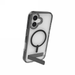 Carcasa ZAGG Crystal Palace Snap KickStand cu MagSafe compatibila cu iPhone 17, Negru 3 - lerato.ro