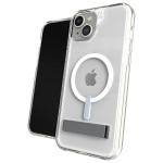 Carcasa ZAGG Crystal Palace Snap KickStand cu MagSafe compatibila cu iPhone 15 Plus, Transparent 7 - lerato.ro