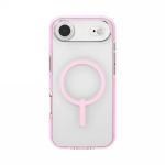 Husa ZAGG Santa Cruz Snap cu MagSafe compatibila cu iPhone 17 Air, Transparent / Roz 2 - lerato.ro