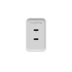 Incarcator retea Mophie ROC GaN, 67W, 2xUSB-C, Fast Charging, Alb 3 - lerato.ro