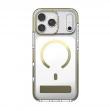 Husa ZAGG Santa Cruz Snap KS Metallic cu MagSafe compatibila cu iPhone 18 Pro Max / 17 Pro Max, Gold