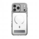Husa ZAGG Santa Cruz Snap KS Metallic cu MagSafe compatibila cu iPhone 18 Pro Max / 17 Pro Max, Silver 2 - lerato.ro