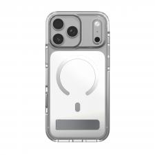 Husa ZAGG Santa Cruz Snap KS Metallic cu MagSafe compatibila cu iPhone 18 Pro Max / 17 Pro Max, Silver