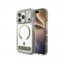 Huse si carcase iPhone 17 Pro, Husa ZAGG Santa Cruz Snap KS Metallic cu MagSafe compatibila cu iPhone 18 Pro / 17 Pro, Gold, lerato.ro