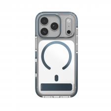Huse si carcase iPhone 17 Pro, Husa ZAGG Santa Cruz Snap KS Metallic cu MagSafe compatibila cu iPhone 18 Pro / 17 Pro, Navy Blue, lerato.ro