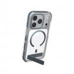 Husa ZAGG Santa Cruz Snap KS Metallic cu MagSafe compatibila cu iPhone 18 Pro / 17 Pro, Navy Blue 13 - lerato.ro