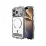 Husa ZAGG Santa Cruz Snap KS Metallic cu MagSafe compatibila cu iPhone 18 Pro / 17 Pro, Silver 3 - lerato.ro