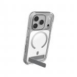 Husa ZAGG Santa Cruz Snap KS Metallic cu MagSafe compatibila cu iPhone 18 Pro / 17 Pro, Silver 5 - lerato.ro