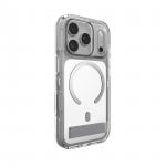 Husa ZAGG Santa Cruz Snap KS Metallic cu MagSafe compatibila cu iPhone 18 Pro / 17 Pro, Silver 6 - lerato.ro