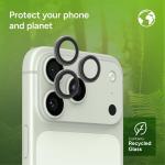 Protectie camera foto ZAGG Invisibleshield Camera Ring compatibila cu iPhone 18 Pro Max / 18 Pro, Negru 9 - lerato.ro