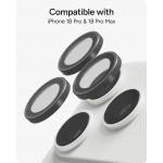 Protectie camera foto ZAGG Invisibleshield Camera Ring compatibila cu iPhone 18 Pro Max / 18 Pro, Silver 14 - lerato.ro