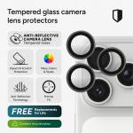 Protectie camera foto ZAGG Invisibleshield Camera Ring compatibila cu iPhone 18 Pro Max / 18 Pro, Silver 7 - lerato.ro