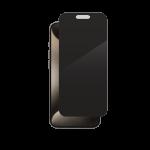 Folie sticla securizata ZAGG Invisibleshield Glass Elite Privacy compatibila cu iPhone 15 Plus, Negru 3 - lerato.ro