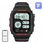 Ceas smartwatch Zeblaze Ares GPS, 380 mAh, Bluetooth 5.3, Negru 9 - lerato.ro