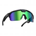 Ochelari sport smart Zeblaze Q01, Functii AI, Audio, Camera 8 MP / 1200p, 270mAh, Autonomie 10h, Bluetooth 5.3, WiFi, Verde 4 - lerato.ro