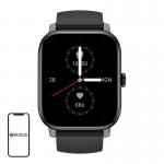 Ceas smartwatch Zeblaze Btalk Pro, Curea din silicon, Display 1.91 inch, Autonomie 14 zile, 300 mAh, Bluetooth 5.3, Negru 3 - lerato.ro