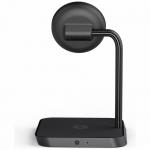 Statie de incarcare 2 in 1 Zens Office 2 Qi, Compatibila MagSafe, Wireless Charging, 15W, Negru 4 - lerato.ro