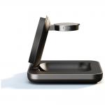 Statie de incarcare 2 in 1 Zens Nightstand Charger Pro 2, Compatibila MagSafe, Wireless Charging, 15W, USB-C, Negru 4 - lerato.ro
