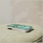 Baterie externa portabila Zens Pro 1 Slim Qi2, Compatibil MagSafe, 5000 mAh, USB-C, Alb 5 - lerato.ro