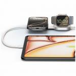 Incarcator wireless 2in1 Zens Pro 3 Qi, Compatibil MagSafe, Incarcare Wireless 15W, Incarcare USB-C 140W, Alb 3 - lerato.ro