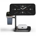 Statie de incarcare 3 in 1 Zens Office Pro 3 Qi2, Compatibila MagSafe, Wireless Charging, 15W, USB-C, Negru 3 - lerato.ro