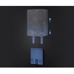 Incarcator de perete pentru masini electrice dé Wallbox, 22kW, 32A, IP54, Lungime cablu 10m, Control aplicatie Tuya Smart, RFID, Afisaj LCD, Negru / Gri 3 - lerato.ro